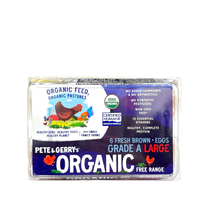 Pete&Ger Lg Brw Organic 1/2 Dz