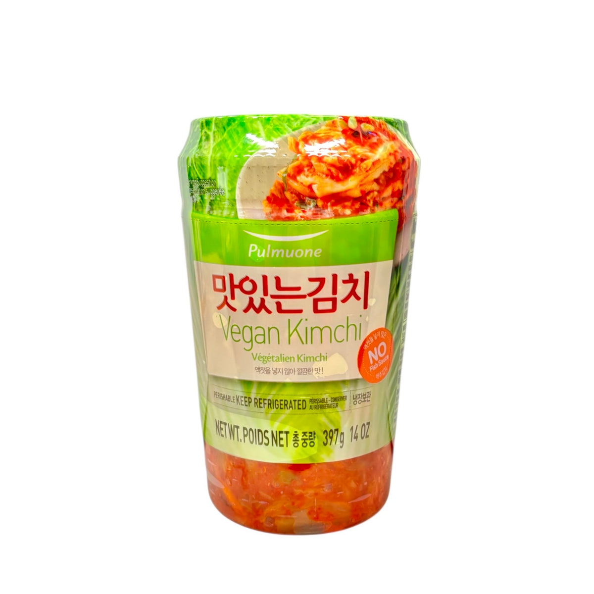 ぽむ Pulmone Vegan Kimchi 14Oz — H Mart Manhattan Delivery