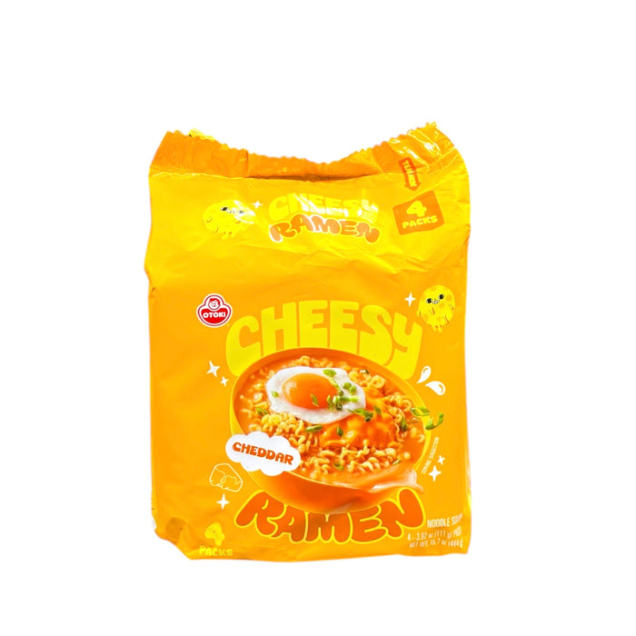 Otoki Cheesy Ramen Cheddar 4Pack 15.7Oz