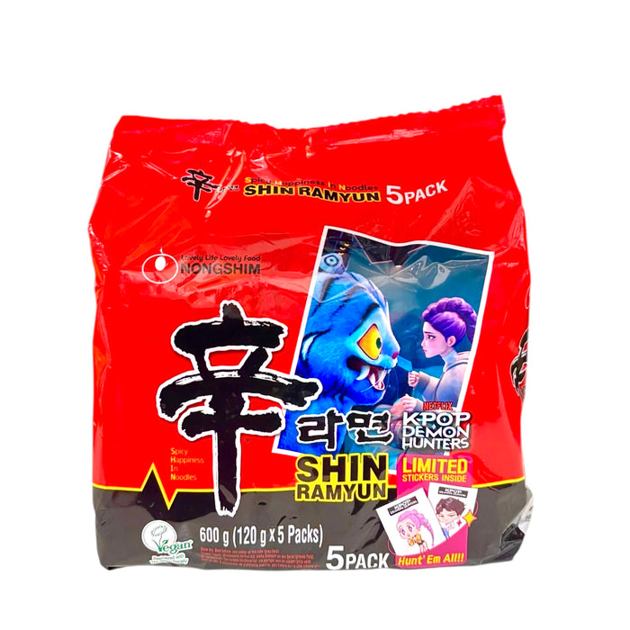 Ns Shin Ramyun Halal Vegan 5Pack 600G