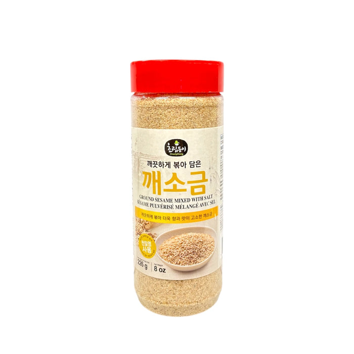 Crd Ground Sesame Mixed With Salt 8oz