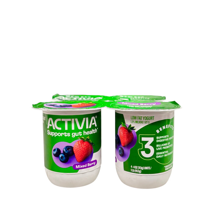 Activia Mixed Berry 4/4Oz