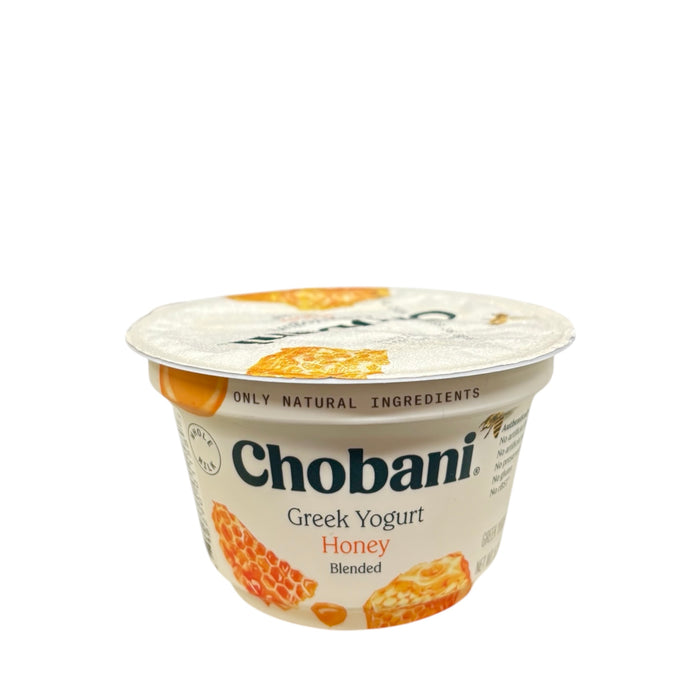 Chobani Greek Yogurt Whole Milk Honey & Cream Blended 5.3oz