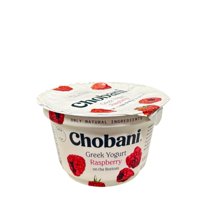 Chobani Raspberry Greek Yogurt 5.3Oz