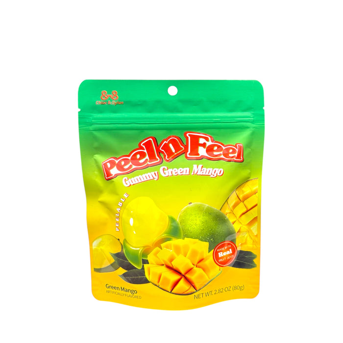 C&D Peeln Feel Gummy Green Mango 2.82Oz