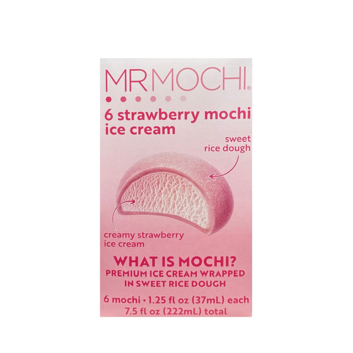 Mr Mochi Strawberry Mochi 7.5Oz
