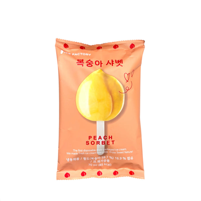 Ice Factory Peach Sorbet 70Ml