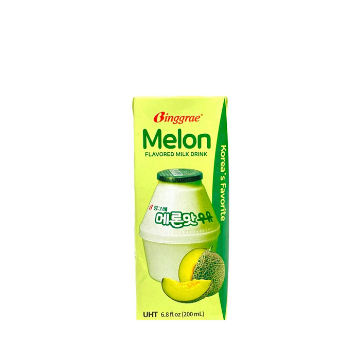 Binggrae Melon Flavored Milk Drink 6.8Oz
