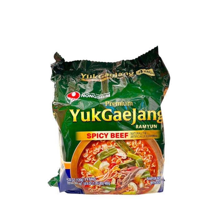Ns Yukgaejang Ramyun Spicy Beff 4Pack