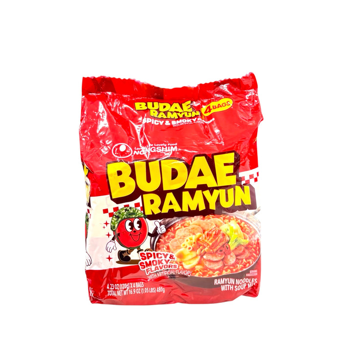 Ns Budae Ramyun Spicy Smoky 4Pack 16.9Oz