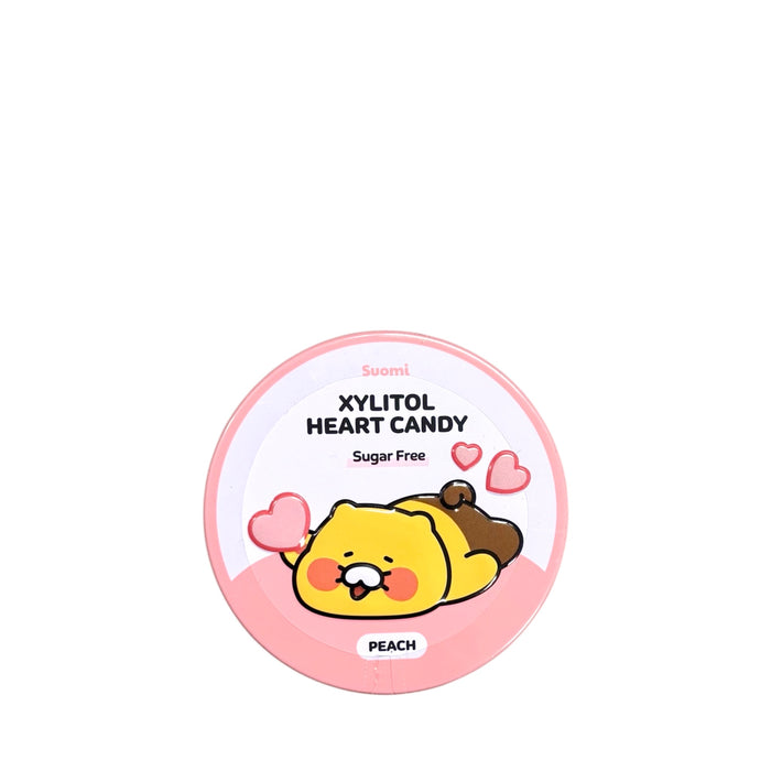 Suomi Xylitol Heartcandy Peach 40G