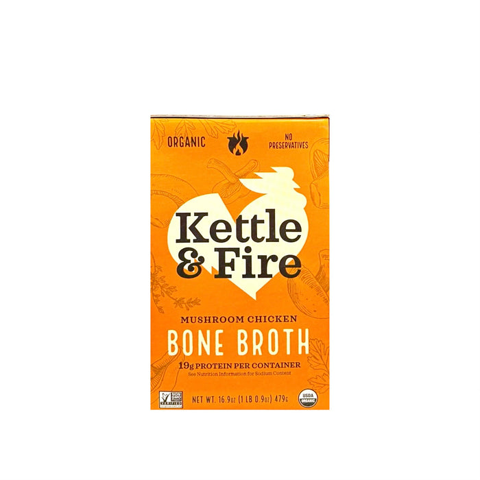 K&F Mushroom Chicken Bone Broth 16.9Oz