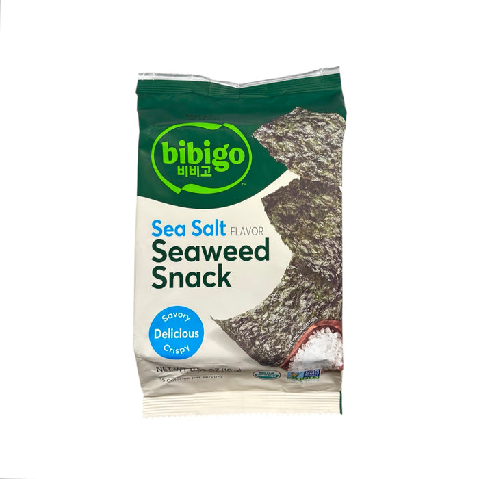 Bibi Organic Seaweed Snack Seasalt 0.35Oz