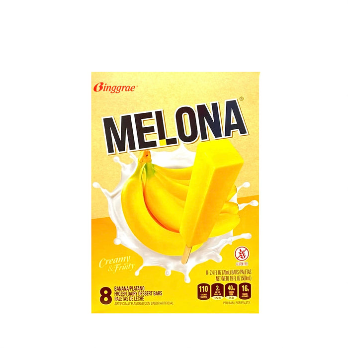 Binggrae Melona Banana Flav. 8P 560Ml