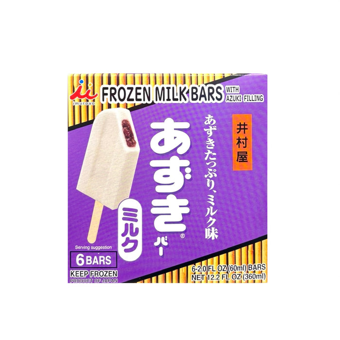 Imuraya Milkbars W/ Azuki Filling 6/60ml