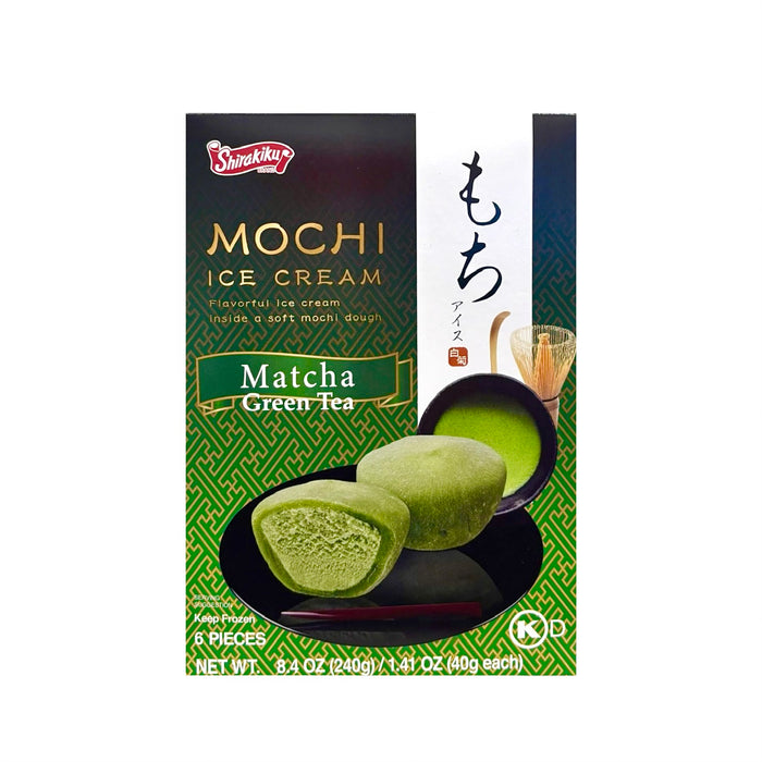 Shirakiku Mochi Ice Cream Matcha 8.4oz
