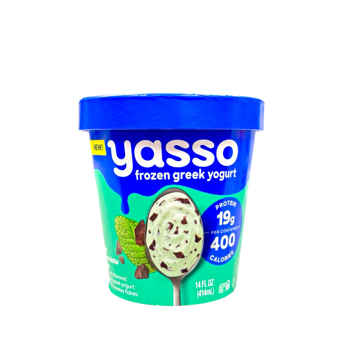 Yasso Yogurt Mint Chocolate Chip 14Oz