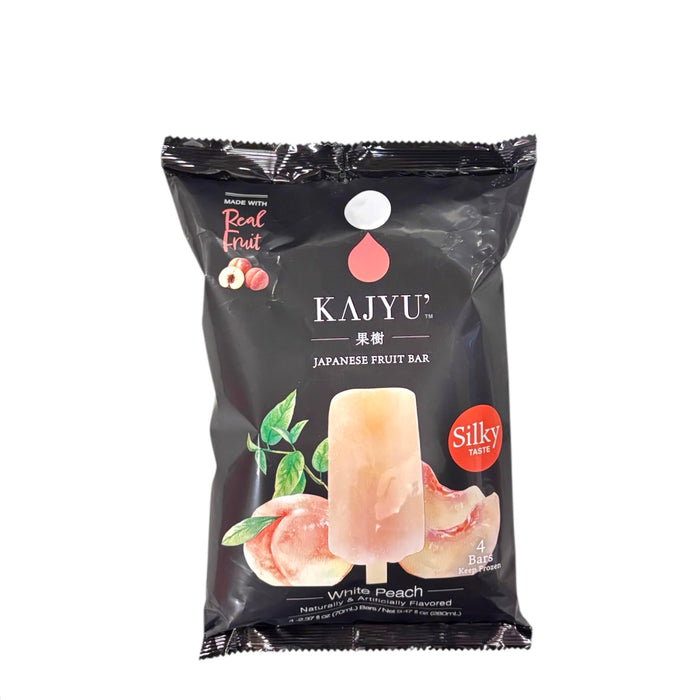 Kajyu Peach Fruit Bar Ice Cream 9.47Oz