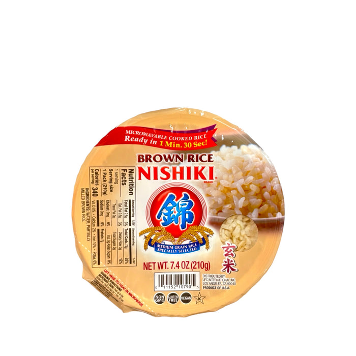 Nishiki Cooked Brown Rice 7.4Oz