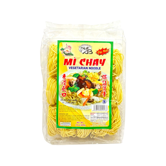Mi Chay Dried Vegetarian Noodle  S 14Oz