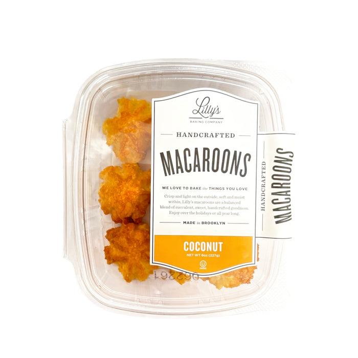 Lillys  Macarrons Coconut 8Oz