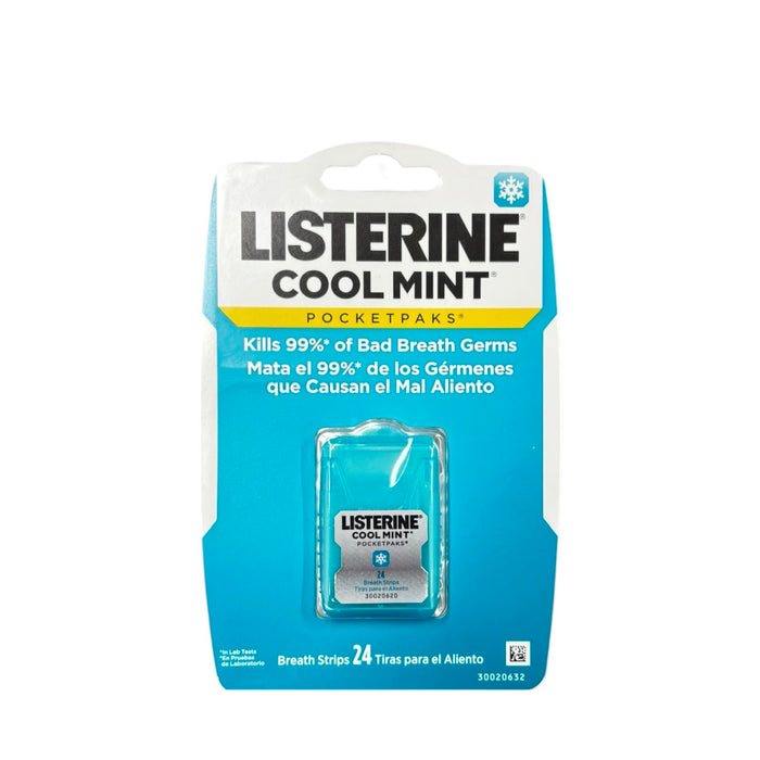 Listerine Pocketparks Cool Mint 24Ct