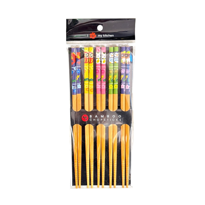 I Love My Kitchen Bamboo Chopsticks