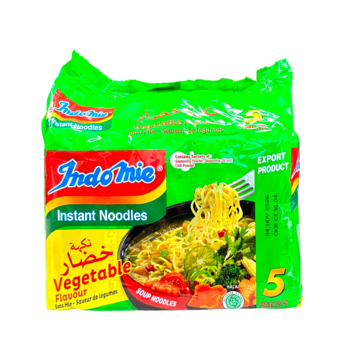 Indomie Vegetable Flavor 5Pack 13.25Oz