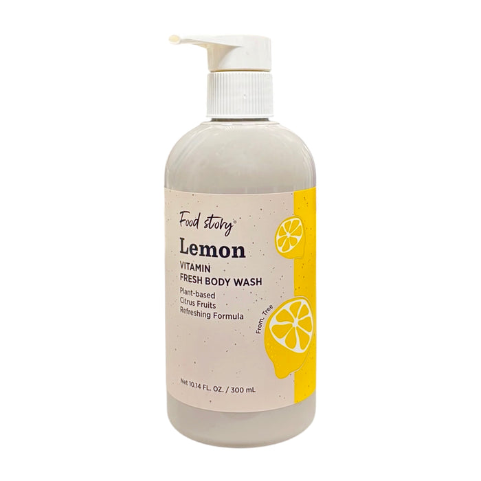 Food Story Lemon Vitamin Body Wash 300Ml