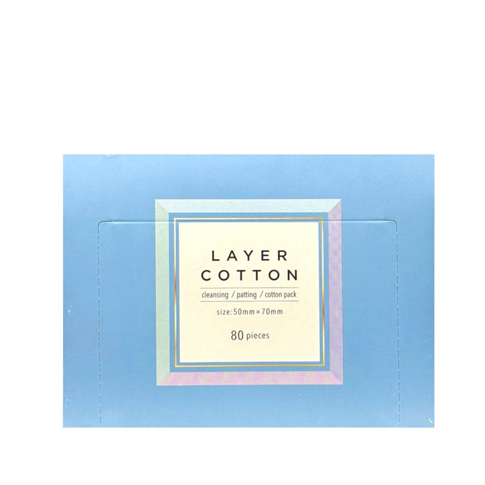 Labo Multi Layer Cotton Puff 80Pcs