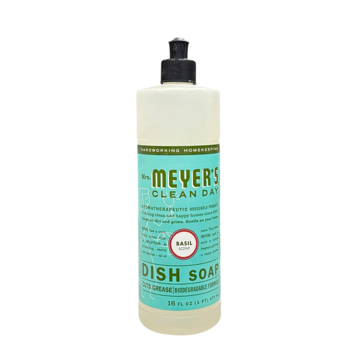 Mrs. Meyers Basil Dish Soap 16Oz