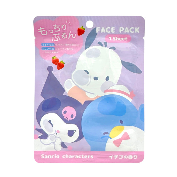 Crux Sanrio Face Pack Strawberry 25Ml