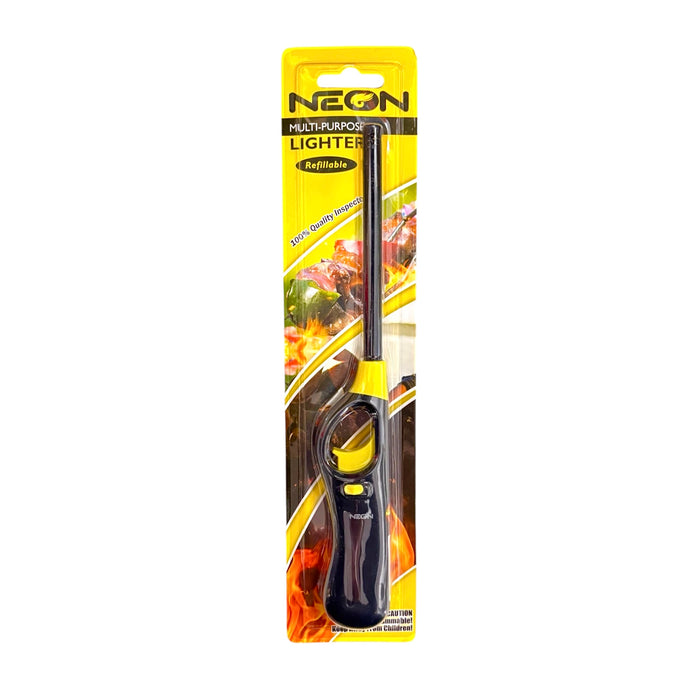 Neon Multi-Purpose Lighter Refillable