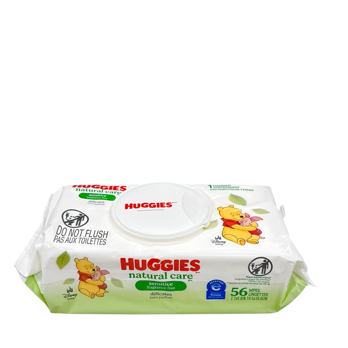 Huggies Natural Care 56 Wipes