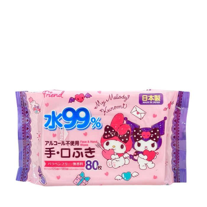 Sanrio My Melody&Kuromi Wet Wipes 80P