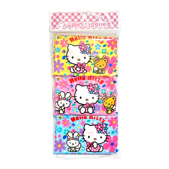 Sario Tissue Hello Kitty 3Pc
