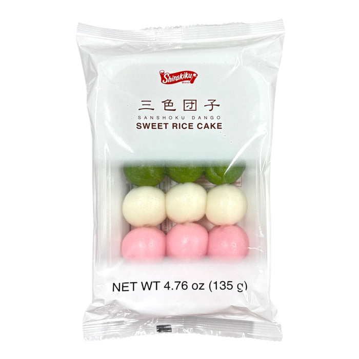 Shirakiku Sweets Dango Sansyoku 6.87Oz