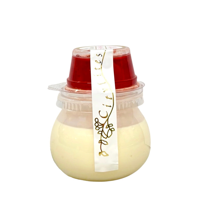Citylights Frzn Pudding Strwbry Flv 140G
