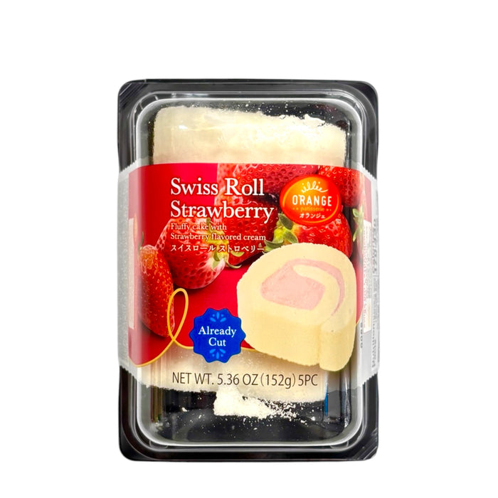 Orange Strawberry Swiss Roll 5.36Oz