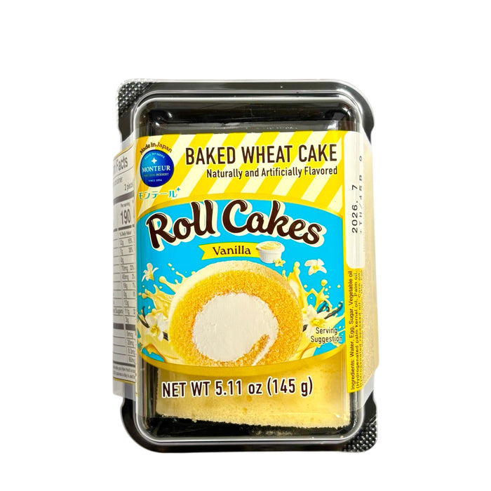 Monteur Milk & Egg Roll Cake Milk 5.5Oz