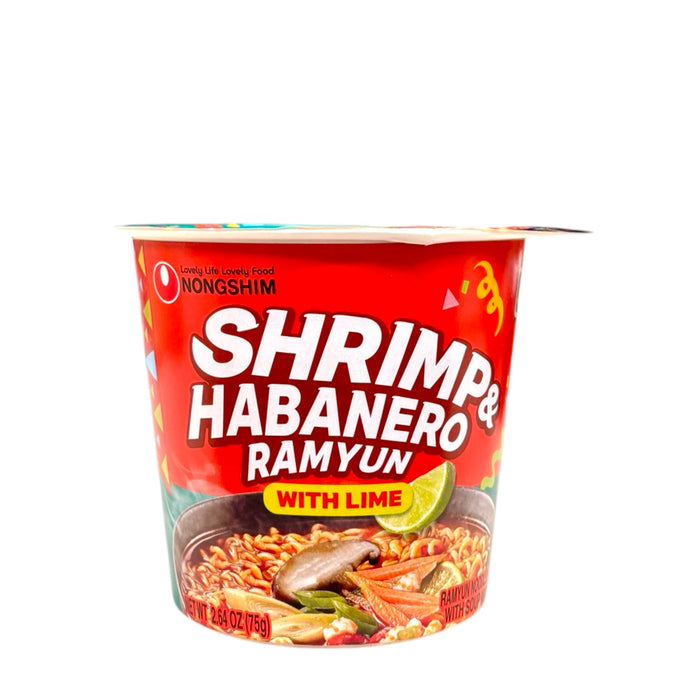 Ns Shrimp&Habanero W/Lime Ramyun Cup 75G