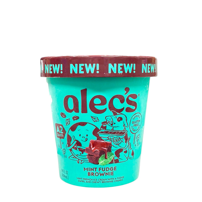 Alecs Cup Mint Fudge Brownie 14Oz