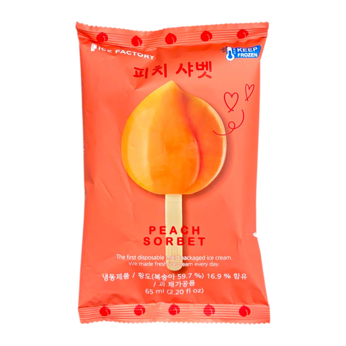 Ice Factory Peach Sorbet 70Ml