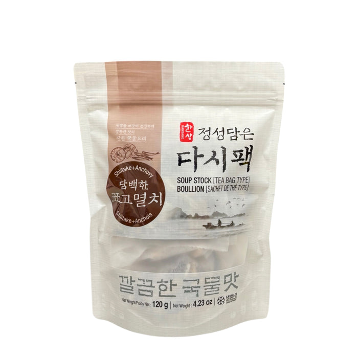 Hs Soup Stock Shiitake Anchovy 120G