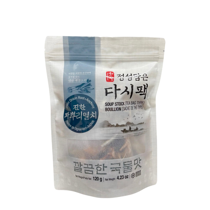 Hs Soup Stock Scallion Root Anchovy 120G