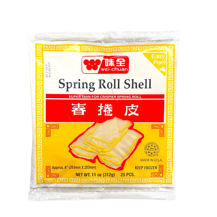 W.Chuan Spring Roll Shells 11Oz
