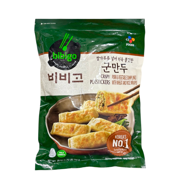 Bibigo Crispy Postickers Pork&Vege 28Oz