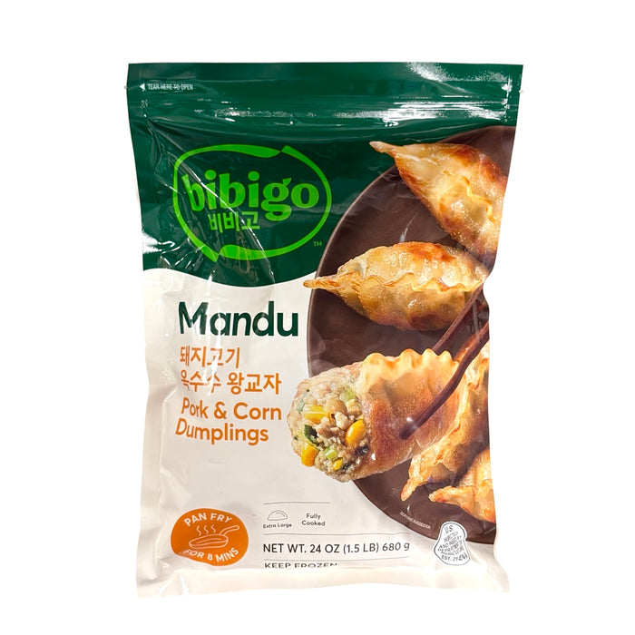 Bibigo Mandu Pork&Corn Dumplings  24Oz