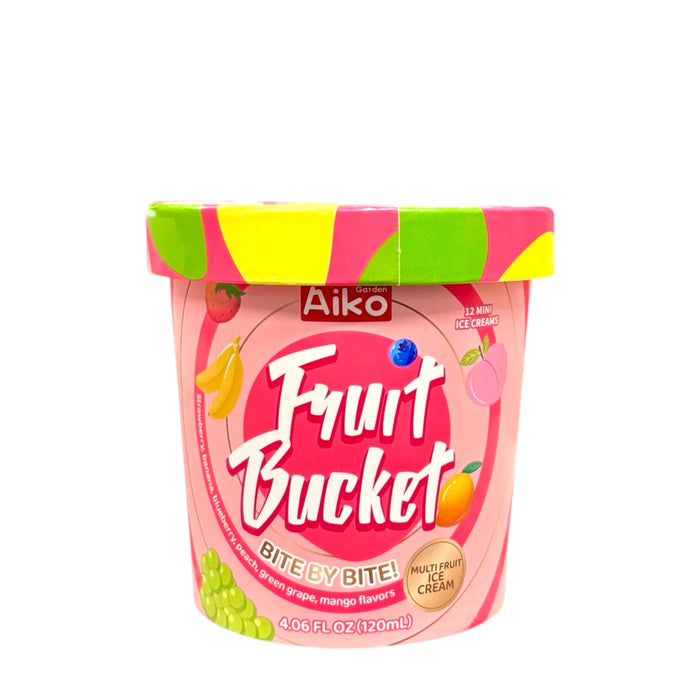 Aiko Ice Cream Mini Fruit Bucket 4.06Oz
