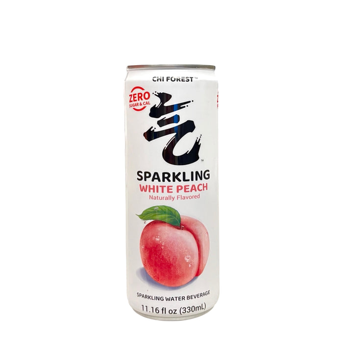Gf Sparkling Water White Peach Can 330Ml